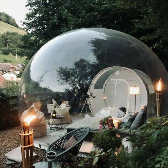 Under the Stars: Experience Luxury Camping with the Luxurious Inflatable Starview Bubble Tent