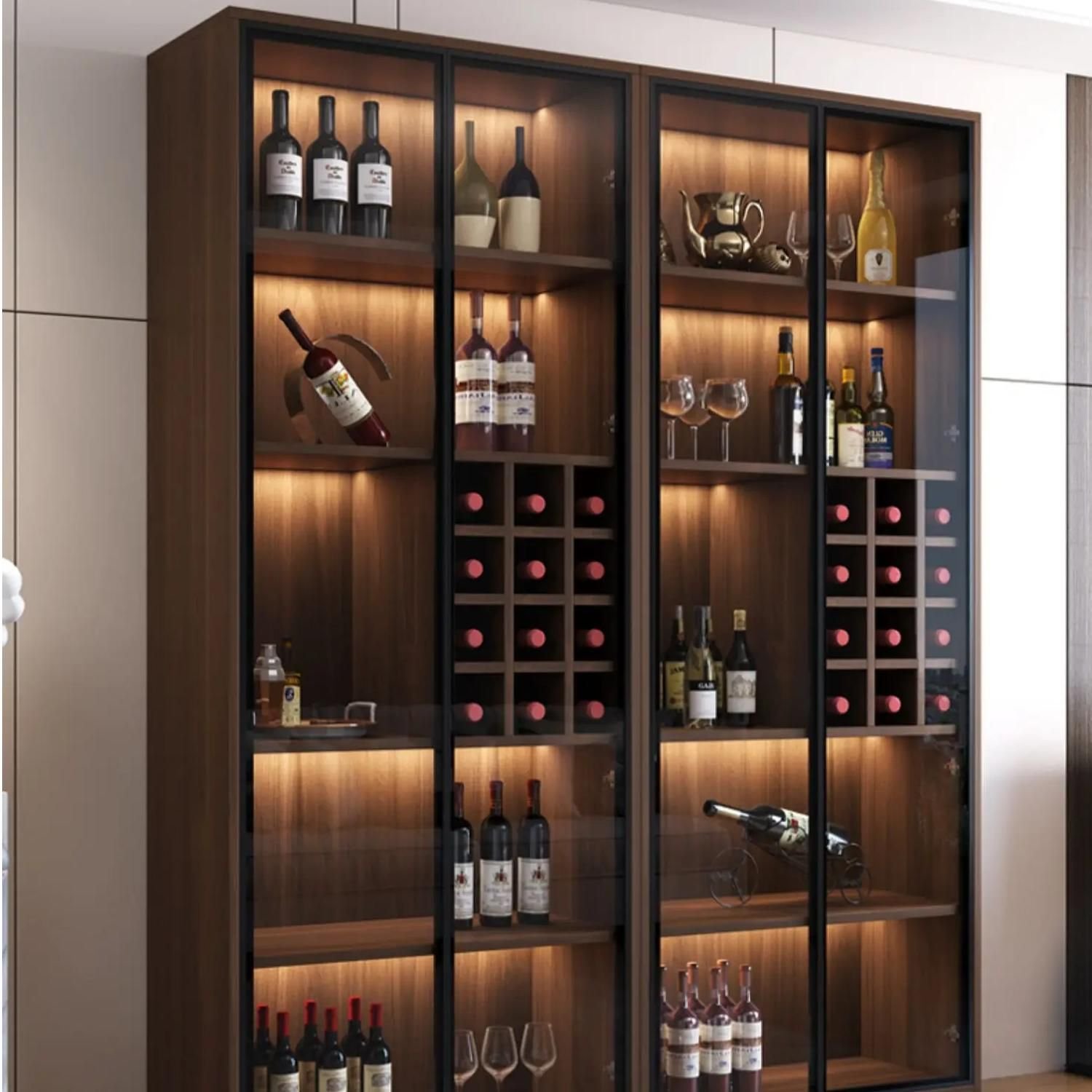 Modern Minimalist Illuminated Wine and Liquor Display Cabinet Bathroom Cabinet Bathroom Mirror Bowls Cat Chopping Boards christmas gift cat christmas gift dog Dog Furniture Kitchen Utensil Set