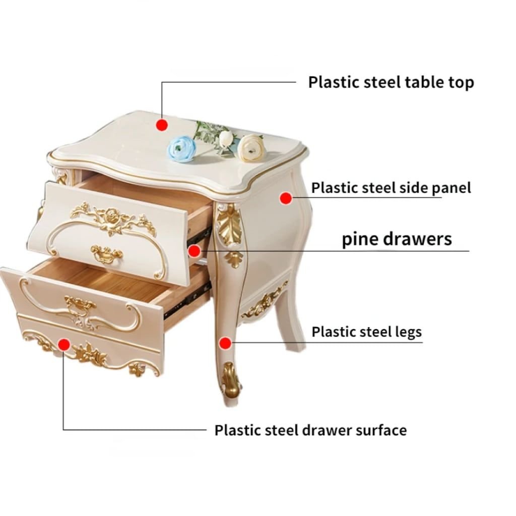 Modern Moroccan Style Luxury Bedside Table with Dual Drawers Bathroom Cabinet Bathroom Mirror Bowls Cat Chopping Boards christmas gift cat christmas gift dog Dog Furniture Kitchen Utensil Set