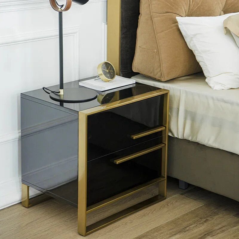 Modern Style Luxury Hotel Side Cabinet Nightstand Furniture