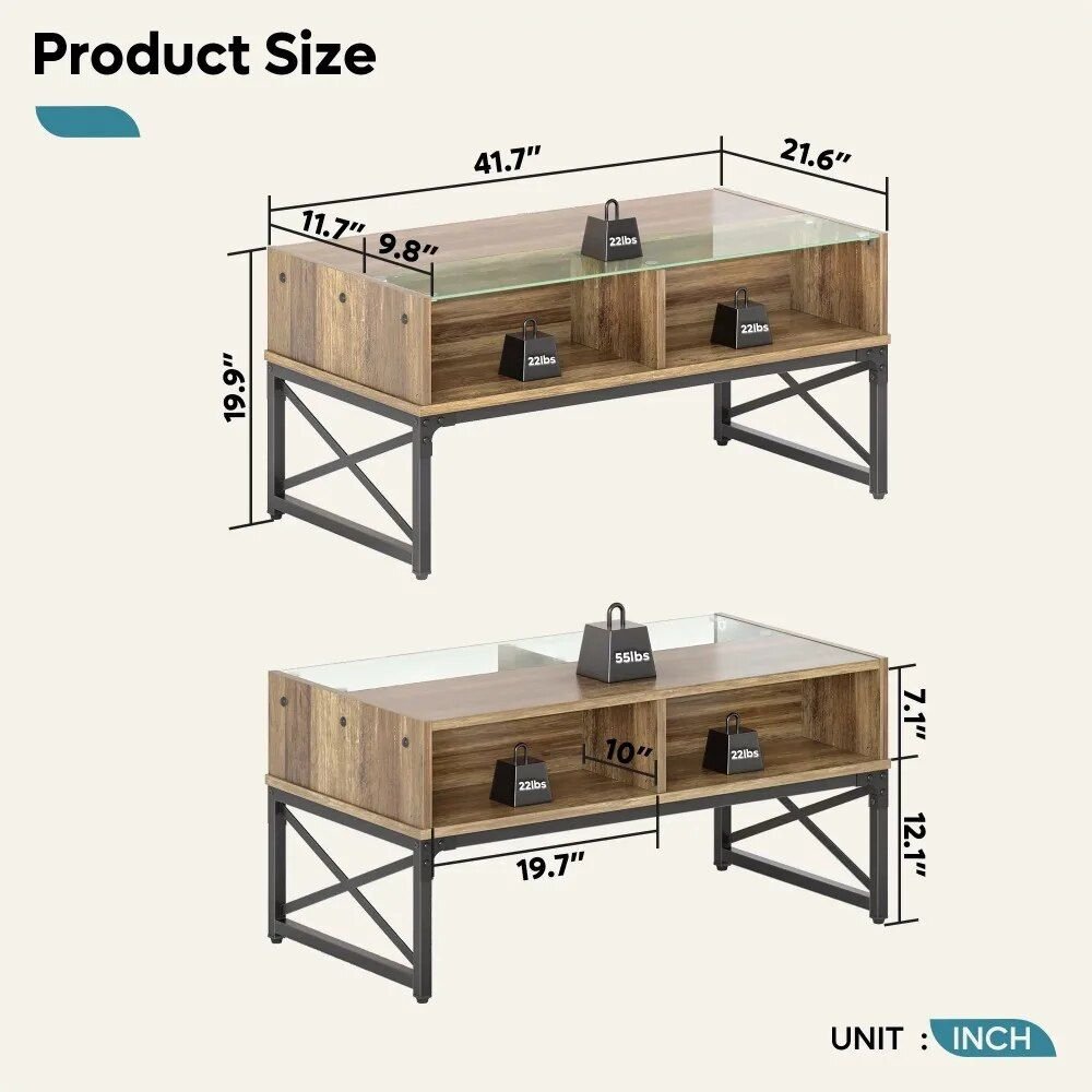 Rustic Oak Coffee Table with LED Lighting and Glass Shelf Bathroom Cabinet Bathroom Mirror Bowls Cat Chopping Boards christmas gift cat christmas gift dog Dog Furniture Kitchen Utensil Set